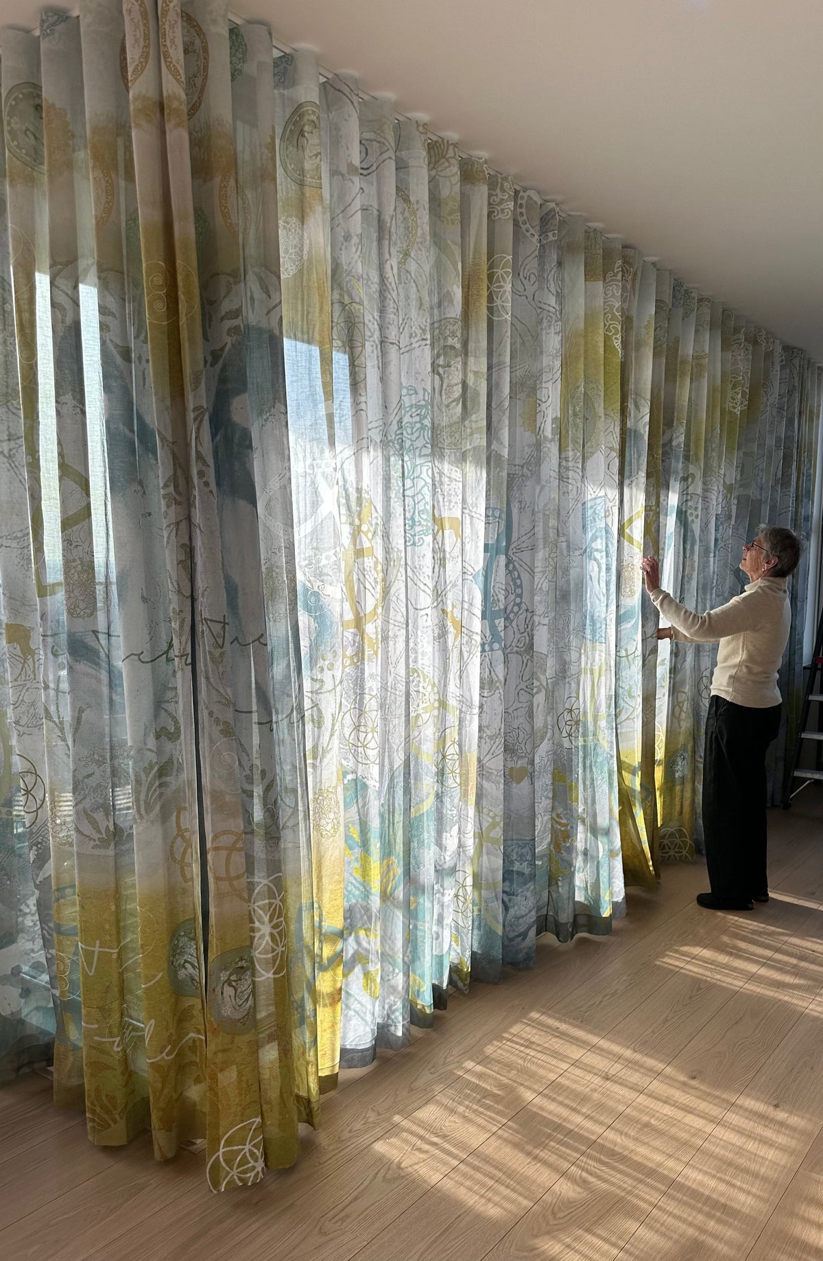 Gordijn opdracht Loggia