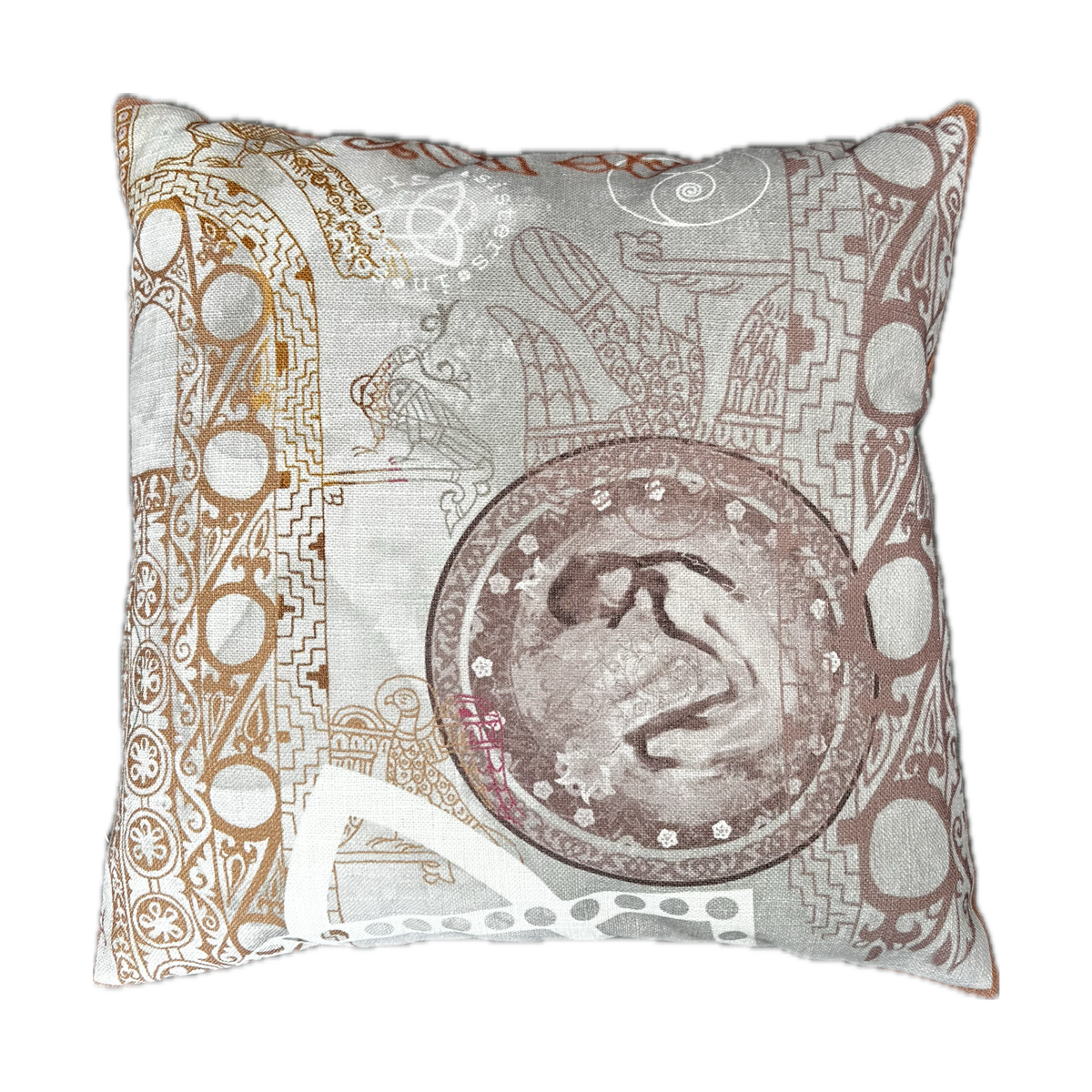 Kussen 'Time traveler earth'